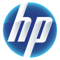 HP brand logo 01 decal sticker