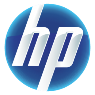 HP brand logo 01 Sticker Heat Transfer