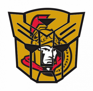 Autobots Ottawa Senators logo Sticker Heat Transfer