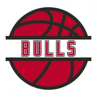 Basketball Chicago Bulls Logo Sticker Heat Transfer