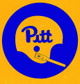 Pittsburgh Panthers 1981-1988 Alternate Logo decal sticker