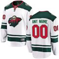 Minnesota Wild Custom Letter and Number Kits for Away Jersey Material Vinyl