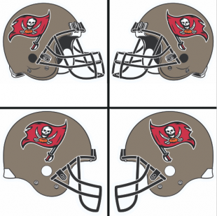 Tampa Bay Buccaneers Helmet Logo Sticker Heat Transfer