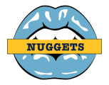 Denver Nuggets Lips Logo decal sticker