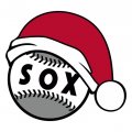 Chicago White Sox Baseball Christmas hat logo decal sticker