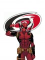 Carolina Hurricanes Deadpool Logo decal sticker