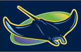 Tampa Bay Rays 2018-Pres Cap Logo Sticker Heat Transfer