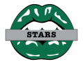 Dallas Stars Lips Logo Sticker Heat Transfer