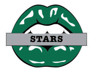 Dallas Stars Lips Logo Sticker Heat Transfer