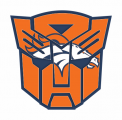 Autobots Denver Broncos logo Sticker Heat Transfer