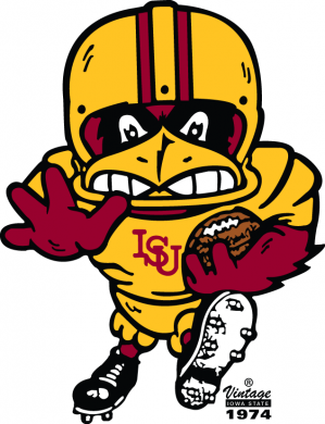 Iowa State Cyclones 1974-1983 Mascot Logo 02 Sticker Heat Transfer