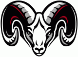 Fordham Rams 2001-2007 Secondary Logo decal sticker