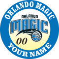 Orlando Magic Customized Logo Sticker Heat Transfer