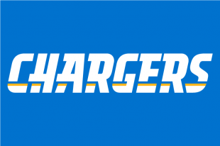 Los Angeles Chargers 2017-Pres Wordmark Logo 04 Sticker Heat Transfer