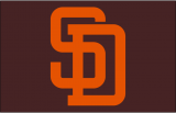 San Diego Padres 1985-1990 Cap Logo decal sticker