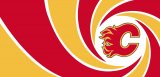 007 Calgary Flames logo Sticker Heat Transfer