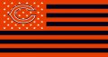 Chicago Bears Flag001 logo Sticker Heat Transfer