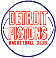 Detroit Pistons 1971-1974 Primary Logo decal sticker
