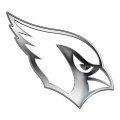Arizona Cardinals Silver Logo Sticker Heat Transfer