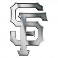 San Francisco Giants Silver Logo Sticker Heat Transfer