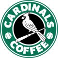 St. Louis Cardinals Starbucks Coffee Logo Sticker Heat Transfer