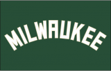 Milwaukee Bucks 2015-2016 Pres Jersey Logo decal sticker