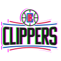 Phantom Los Angeles Clippers logo decal sticker