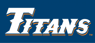 Cal State Fullerton Titans 1992-2009 Wordmark Logo Sticker Heat Transfer