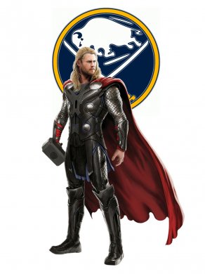 Buffalo Sabres Thor Logo decal sticker