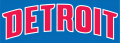 Detroit Pistons 2001-2002 Pres Wordmark Logo 3 Sticker Heat Transfer