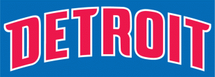 Detroit Pistons 2001-2002 Pres Wordmark Logo 3 decal sticker
