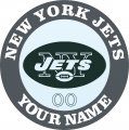 New York Jets Customized Logo decal sticker