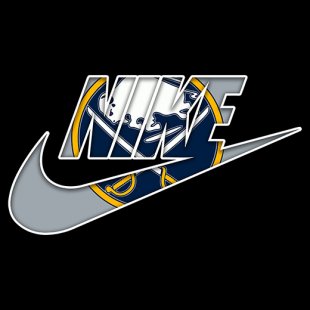 Buffalo Sabres Nike logo decal sticker