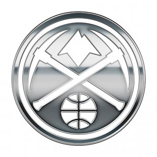 Denver Nuggets Silver Logo decal sticker