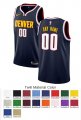 Denver Nuggets Custom Letter and Number Kits for Icon Jersey Material Twill