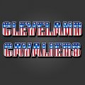 Cleveland Cavaliers American Captain Logo Sticker Heat Transfer