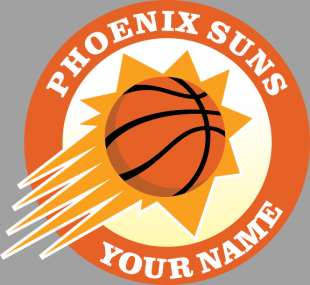Phoenix Suns Customized Logo Sticker Heat Transfer
