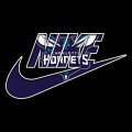 Charlotte Hornets Nike logo decal sticker