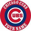 Chicago Cubs Customized Logo decal sticker