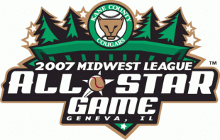 All-Star Game 2007 Primary Logo 2 decal sticker