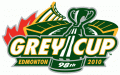 Grey Cup 2010 Primary Logo Sticker Heat Transfer