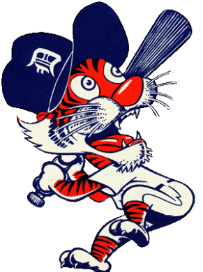 Detroit Tigers 1967-1977 Alternate Logo 02 decal sticker
