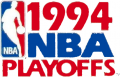 NBA Playoffs 1993-1994 Logo decal sticker