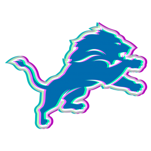 Phantom Detroit Lions logo Sticker Heat Transfer