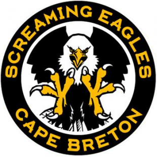 Cape Breton Eagles 2014 15-2018 19 Alternate Logo Sticker Heat Transfer