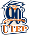 UTEP Miners 2004 Anniversary Logo Sticker Heat Transfer