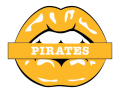 Pittsburgh Pirates Lips Logo Sticker Heat Transfer