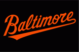 Baltimore Orioles 2012-Pres Batting Practice Logo Sticker Heat Transfer