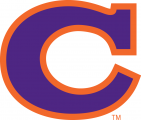 Clemson Tigers 1965-1969 Alternate Logo 03 decal sticker