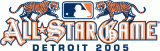 MLB All-Star Game 2005 Wordmark Logo Sticker Heat Transfer